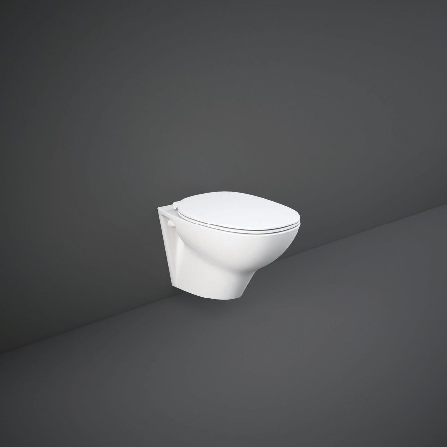 RAK Morning Rimless Wall Hung Toilet and Soft Close Seat
