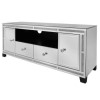 Aurora Boutique Mila Mirrored TV Unit with Crystal Inlay - TV&#39;s up to 60&quot;