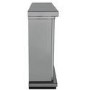 Aurora Boutique Smoked Grey Mirrored Fire Surround with LED Lights