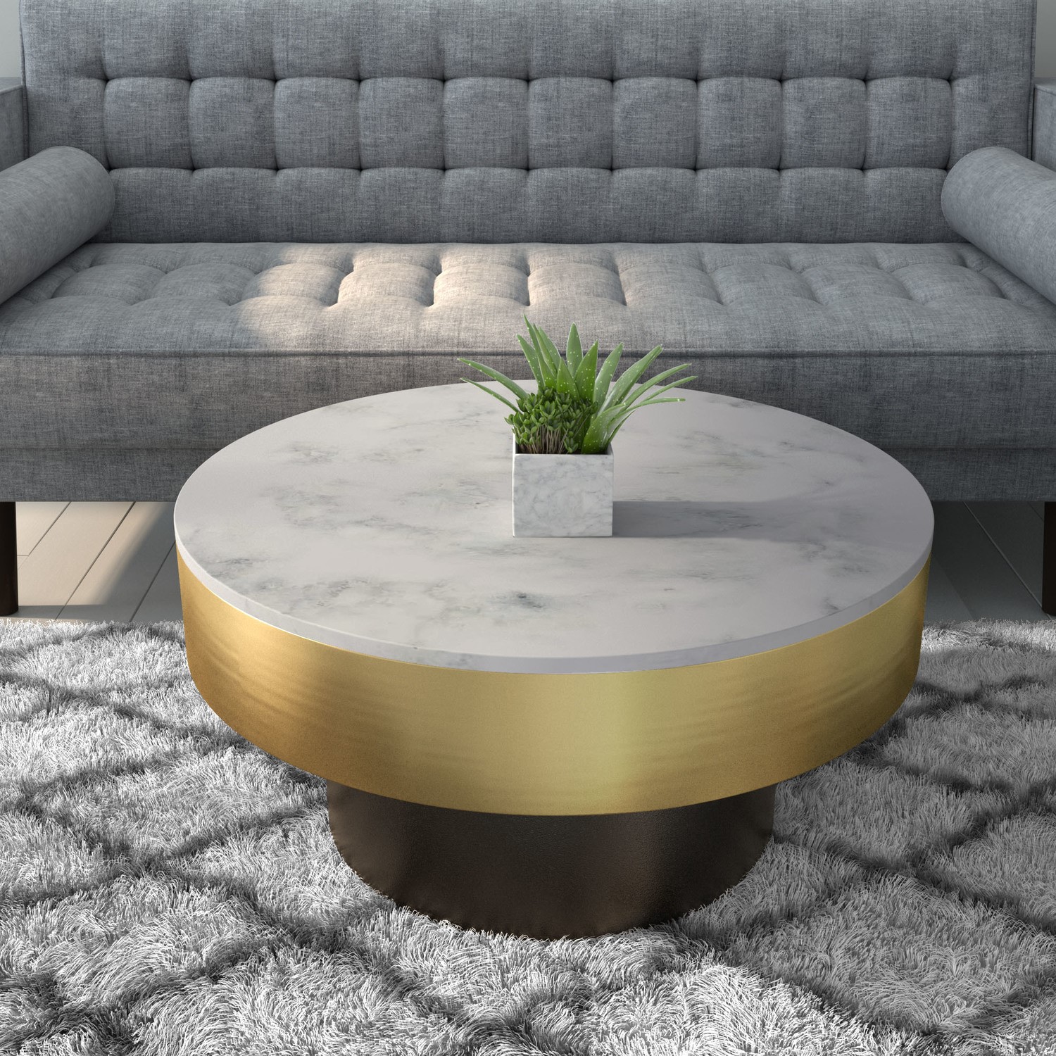 Marble Coffee Table In White With Gold And Black Base Martina Furniture123 Marble Coffee Table In White With Gold And Black Base Martina Furniture123