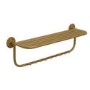 Gold Floating Shelf with 9 Hooks - Martina