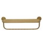Gold Floating Shelf with 9 Hooks - Martina