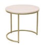 Large White Marble Nest of Coffee Tables - Martina