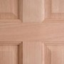 External Hardwood 6-Panel Door - Unfinished - 2032 x 813 x 44mm - Colonial Essential - XL Joinery