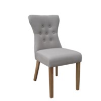 GRADE A1 - LPD Naples Beige Pair of Chairs