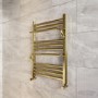 Brass Towel Radiator 650 x 600mm - Nazco