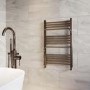 Bronze Towel Radiator 800 x 500mm - Nazco