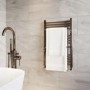 Bronze Towel Radiator 800 x 500mm - Nazco