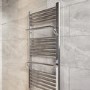 Chrome Towel Radiator 1000 x 500mm - Nazco