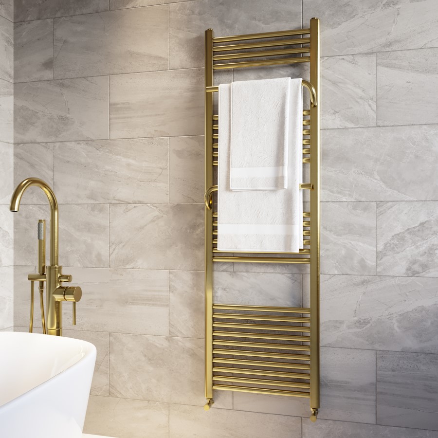 Brass Towel Radiator 1600 x 500mm - Nazco