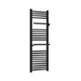 Black Towel Radiator 1200 x 500mm - Nazco