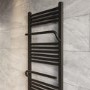 Black Towel Radiator 1600 x 500mm - Nazco
