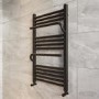 Black Towel Radiator 800 x 500mm - Nazco