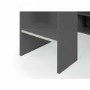 Grey High sleeper Gaming Bed With Desk and Storage - Nebula