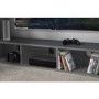 Grey High sleeper Gaming Bed With Desk and Storage - Nebula