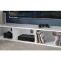 White High sleeper Gaming Bed With Desk and Storage - Nebula