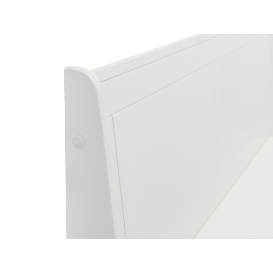 White Corner Dining Set with a Matching Bench - Newport