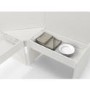 White Corner Dining Set with a Matching Bench - Newport