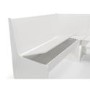 White Corner Dining Set with a Matching Bench - Newport