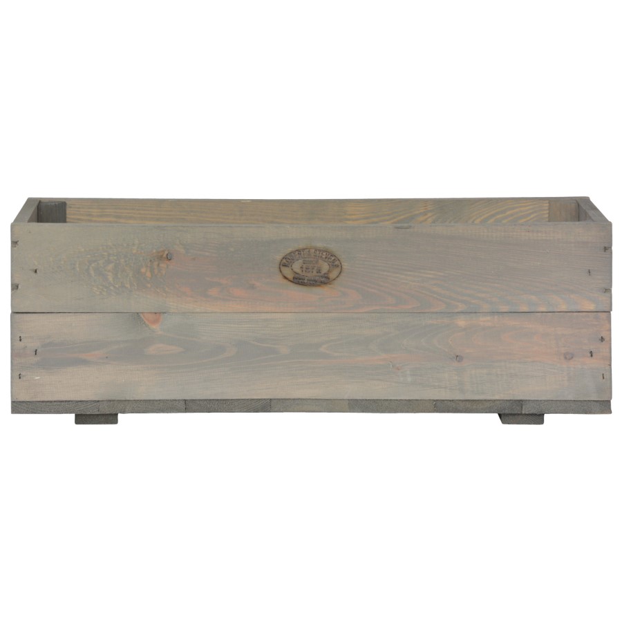 Outdoor Wooden Planter Light Green 