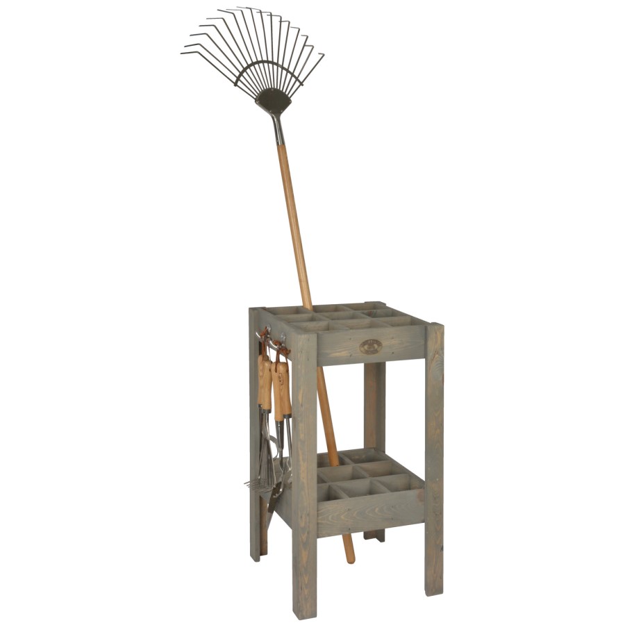 Wooden Garden Tool Stand - Fallen Fruits