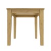 GRADE A2 - New Haven Oak Extendable Dining Table - Seats 4-6
