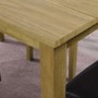 New Haven Rectangle Wooden Dining Table in Light Oak - 4 Seater