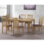 GRADE A2 - New Haven Large Dining Table in Light Oak
