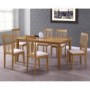 New Haven Large 6 Seater Dining Table in Light Oak 90cm x 150cm