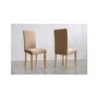 GRADE A1 - New Haven Pair of Chairs in Oatmeal Fabric