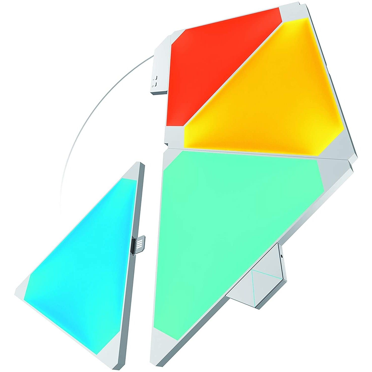 Nanoleaf Light Panels Rhythm Smarter Kit - 4 Pack Furniture123