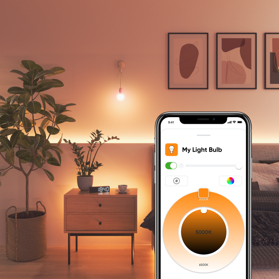 Nanoleaf Essentials Smart A19 Bulb with B22 Bayonet Ending