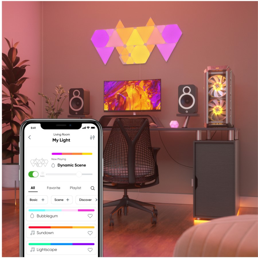 Nanoleaf Shapes Triangles Add-on Expansion - 3 Pack