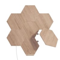 Nanoleaf Elements Wood Hexagons Starter Kit - 7 Pack