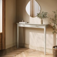 Small & Narrow Taupe Console Table - 115cm - Noa Small & Narrow Taupe Console Table - 115cm - Noa