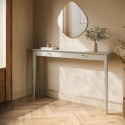 NOA003 Large & Narrow Taupe Console Table - 150cm - Noa