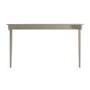 Large & Narrow Beige Radiator Cover with Brass Handles - Noa