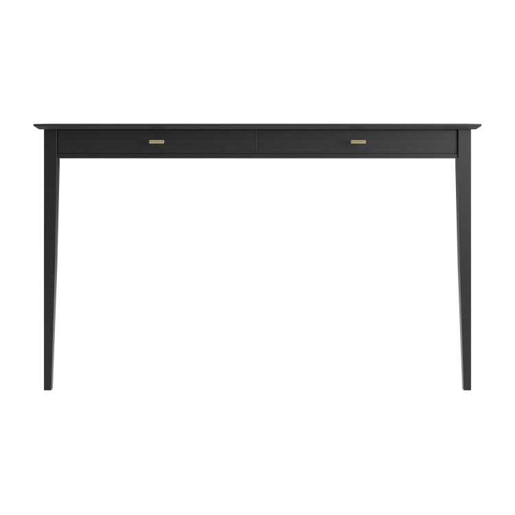 ONLY OPENED - Large & Narrow Black Console Table – 150cm - Noa