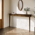NOA009 Large Walnut Console Table - 150cm - Noa