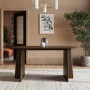 Rectangular Walnut Dining Table - Seats 4 - 6 - Noor