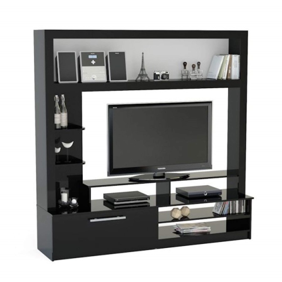 Birlea Nova Entertainment Unit Black