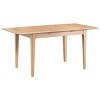 Light Oak Extendable Dining Table - Seats 4-6 - Keswick