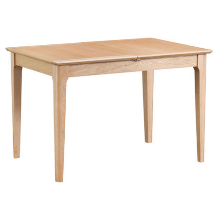 Light Oak Extendable Dining Table - Seats 4-6 - Keswick