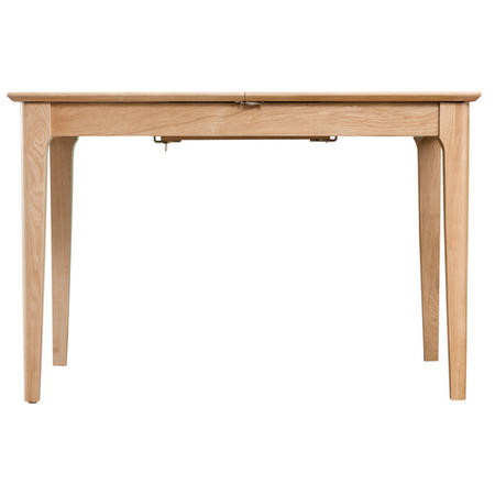 Light Oak Extendable Dining Table - Seats 4-6 - Keswick