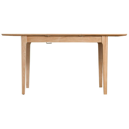 Light Oak Extendable Dining Table - Seats 4-6 - Keswick