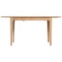 Light Oak Extendable Dining Table - Seats 4-6 - Keswick