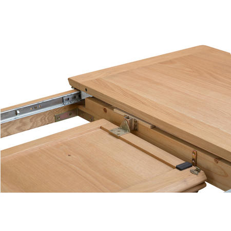 Light Oak Extendable Dining Table - Seats 4-6 - Keswick