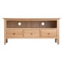 Large TV Stand in Light Oak - TV's up to 55" - Keswick