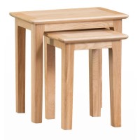 Light Oak Nest of Tables -2 - Keswick