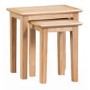 Light Oak Nest of Tables -2 - Keswick